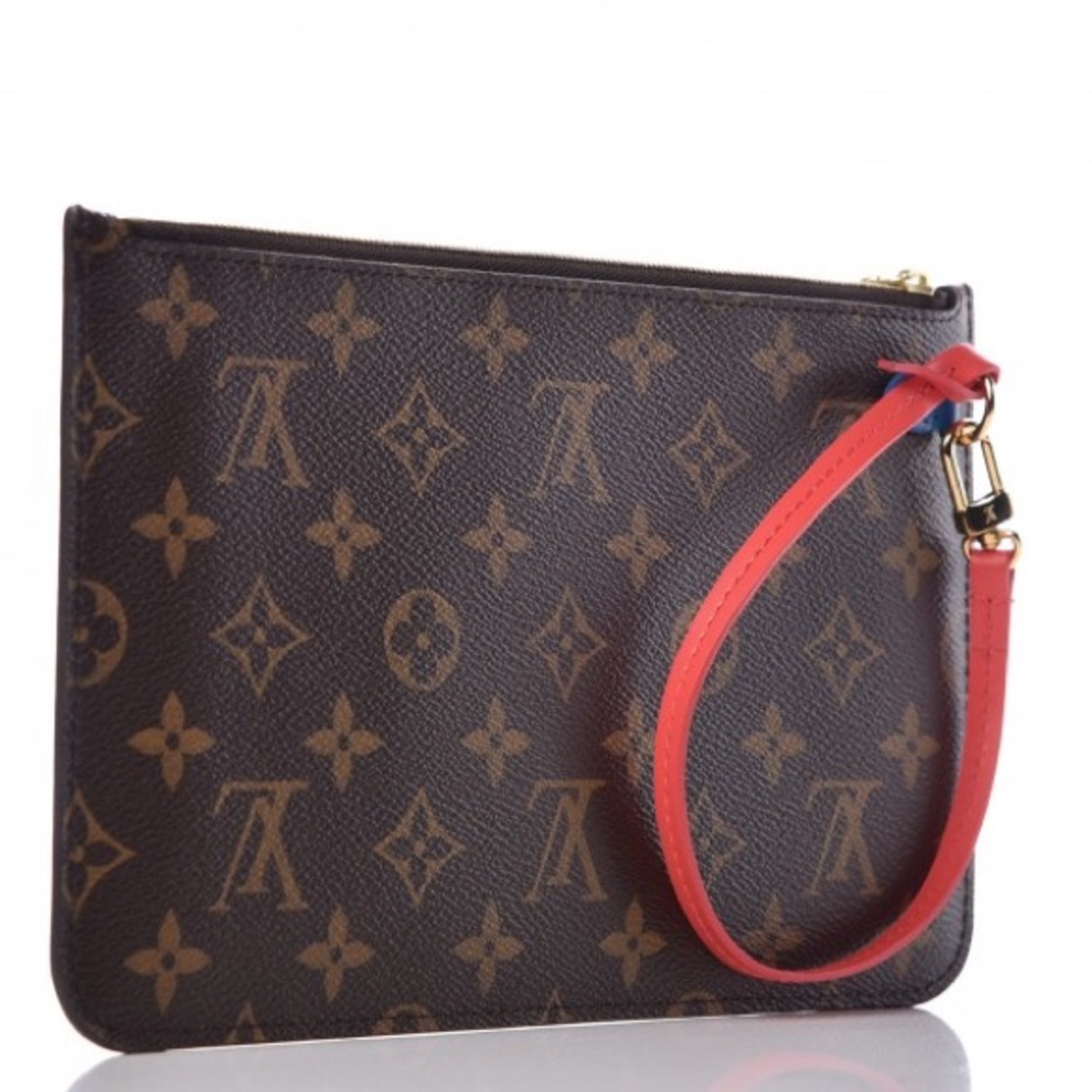 Authentic Louis Vuitton limited ed. Flamingo TOTEM Neverfull GM pouch